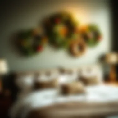 Magnificent Adorning Your Space: The Art of Wreaths for Bedroom Walls Magnificent Adorning Your Space: The Art of Wreaths for Bedroom Walls