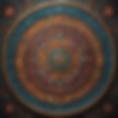 Cultural Significance of Mandalas in Bohemian Aesthetics Artistic representation of the cultural significance of mandalas in bohemian style