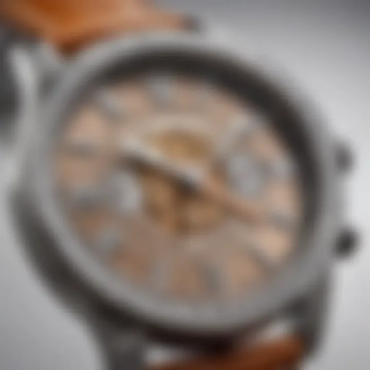 Close-up of Follie Follie watch's unique craftsmanship