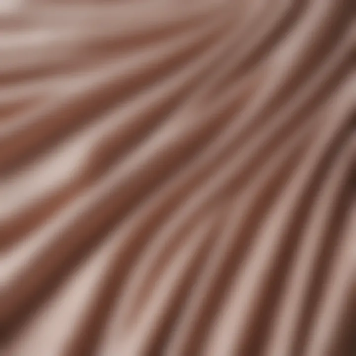 Close-up of luxurious fabric texture