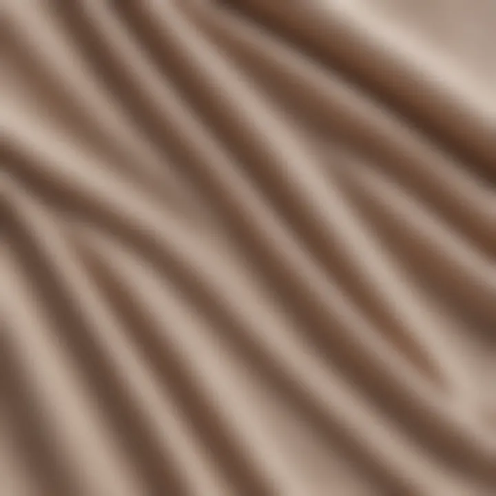 Close-up of fabric texture used in square neck tank dresses.