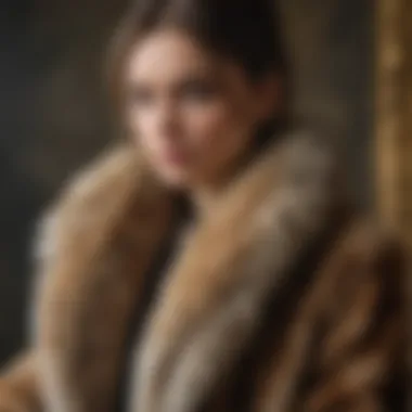 Historical context of faux fur in fashion