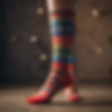 Culturally Inspired Party Favor Sock Designs Unique sock designs showcasing cultural influences