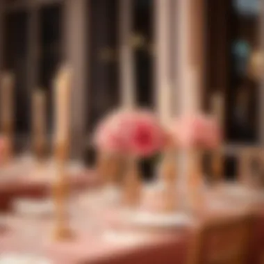 Notable Rose Gold Centerpieces for Birthdays: An Elegant Touch