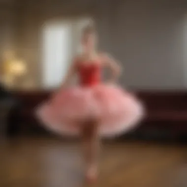 A historical representation of the evolution of the tutu from classical to modern designs.