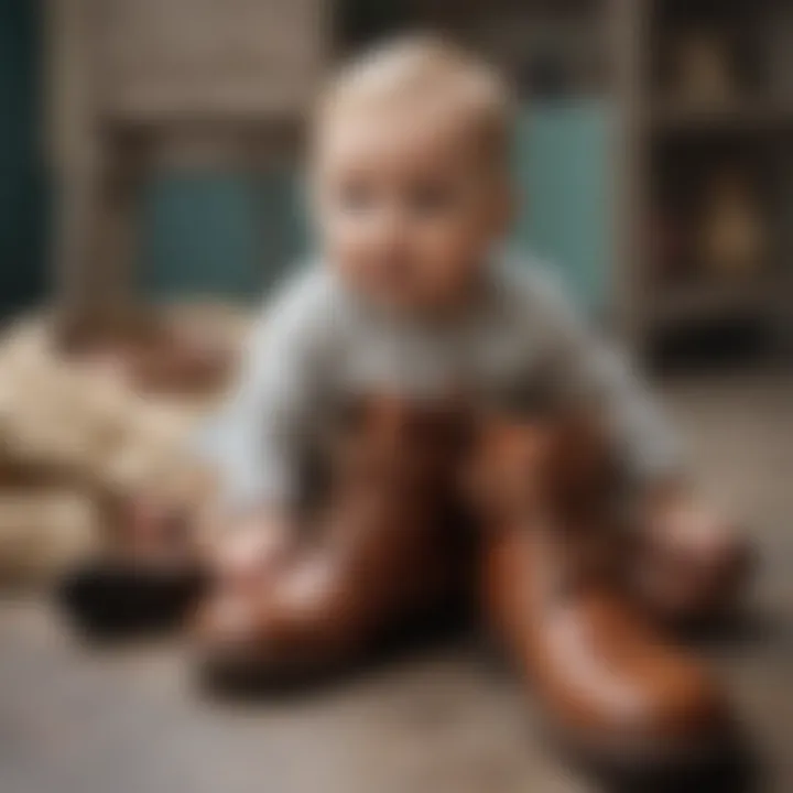 Visual guide to selecting the right footwear for infants